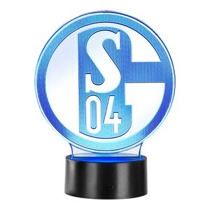 FC Schalke 04 S04 LED Licht Lampe ** Logo Signet **, 11851