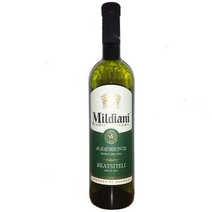 Mildiani Weißwein Rkatsiteli 0,75L  georgischer Wein trocken