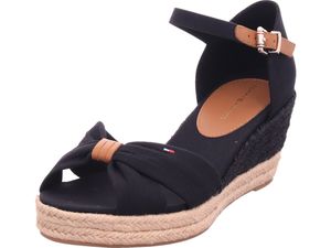 Tommy Hilfiger Buty Basic Open Toe Mid Wedge, FW0FW04785BDS