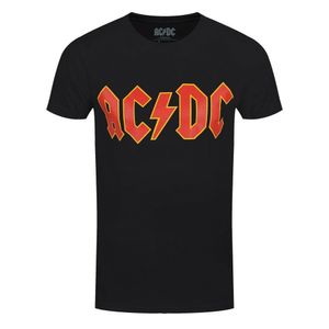 AC/DC - T-Shirt für Herren/Damen Unisex RO189 (L) (Schwarz)