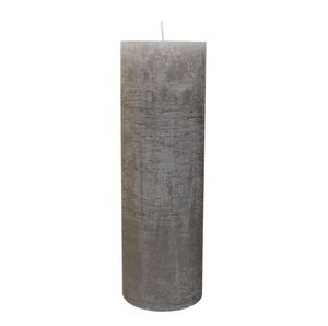 Kerzen Rustik Stumpen Basalt 25 x Ø 8 cm, 1 Stück