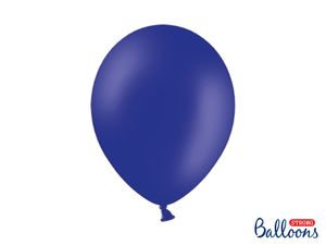 10 Luftballons royalblau