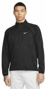 Nike Repel Tour Mens 1/2-Zip Golf Jacket Black/White M