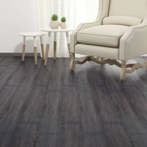 vidaXL PVC dlaždice Samolepiace 5,21 m² 2 mm čierna a biela