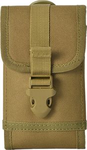 Molle Handytasche in Coyote Tan (beige), Outdoor Handy Gürteltasche, Smartphone Molle Tasche, Molle Phone Pouch Molle Handytasche in Coyote Tan (beige), Outdoor Handy Gürteltasche, Smartphone Molle Tasche, Molle Phone Pouch