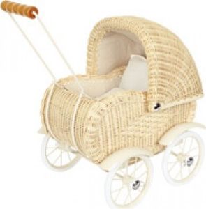 Kočík pre bábiky Vintage beige