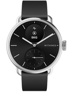 WITHINGS Smartwatch Scanwatch 2 100% Edelstahl schwarz onesize Unisex 38 / 42 mm HWA10-model 1, HWA10-model 2, HWA10-model 4, HWA10-BUNDLE 1