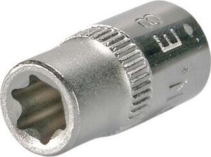 SW-Stahl Steckschlüsseleinsatz, 1/4", E-Profil, E8 05462L