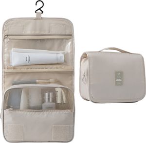 Kulturbeutel Kulturtasche zum Aufhängen,Faltbarer Reise Kulturbeutel mit Tragegriff Tragbare Kosmetiktasche Aufbewahrungs- oder Kulturtasche,unterwegs