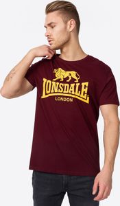 Lonsdale London T-Shirt Herren Logo rot M