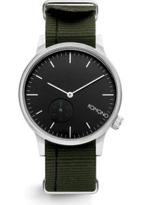 Komono Herren Uhr Armbanduhr Herrenuhr, Analog, Größe:Einheitsgröße, Farbe:Grün-grün,schwarz