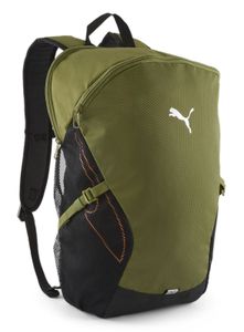 PUMA Rucksack Freizeitrucksack mit Laptopfach Plus Pro Backpack 21L Olive Green - Rickie Orange olivgrün