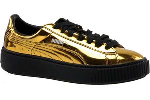Puma Basket Platform Metallic 362339-04 Damen Schuhe Gold , Größe: EU 36 UK 3.5 Puma Basket Platform Metallic 362339-04 Damen Schuhe Gold , Größe: EU 36 UK 3.5