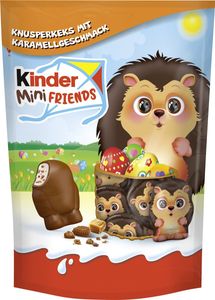 Ferrero Kinder Mini Friends Knusperkeks mit Karamellgeschmack 122g