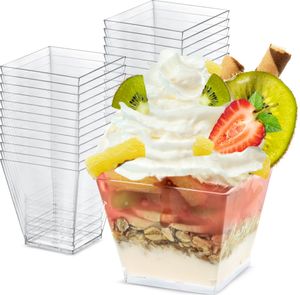 Kubek deserowy, pojemnik 200 ml, zestaw 50 sztuk | Allbags