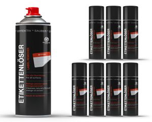 8x Octopus Etikettenlöser, Klebstoffentferner, Etikettenentferner Spray 200 ml