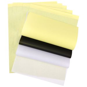 Belle Vous Papier Transferpapier (100 Stk) 29 x 21cm - A4 Matrizenpapier - Professionelles 4-Lagiges Transferpapier - Zubehör Set Schablone