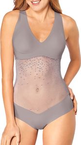 Sloggi S ZF Signature Body Ohne Bügel Damen Body , Größe: L, Farbe: Grau (Dust) Sloggi S ZF Signature Body Ohne Bügel Damen Body , Größe: L, Farbe: Grau (Dust)