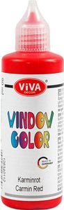 Creativ Company Barva na okna a sklo Carmine Red, 90 ml