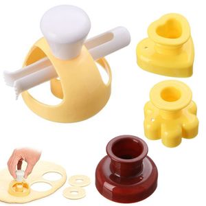 5Stk Donut Form, Kunststoff Donut Ausstecher, Donut Maker Cutter, Küche Donut Antihaftform, Werkzeug zum Backen