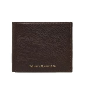 Tommy Hilfiger Herren Premium-Mini-Wallet, Braun One Size