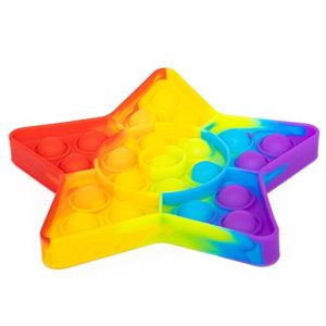 Bubble Pop Push Pop Toy Rainbow Stern