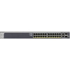 NETGEAR 24P GE POE+ Smart Switch W/10G