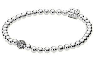 Pandora 598342CZ Náramek pro ženy Beads & Pavé, 19 cm