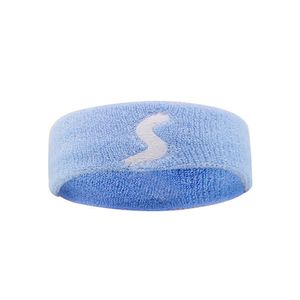 Schweißband/Stirnband – Schweißbänder aus Frottee für sportliche Basketballköpfe(Blau,)