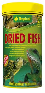 Tropical Dried Fish 250ml - getrocknete Fische - Terraristik