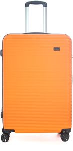 AttitudeZ Reisekoffer Air-Z Orange Trolley 76cm 4 rollen | 110L | TSA Schloss