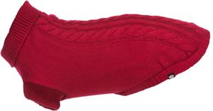 TRIXIE Kenton-Pullover, S 40 cm, rot