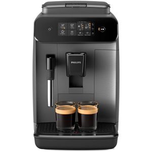 Philips 800 series EP0824/00, Espresso kávovar, 1,8 L, Kávové zrná, Mletá káva, Vstavaný mlynček, 1500 W, Čierna