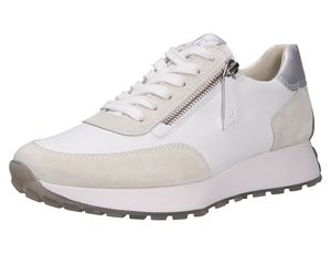 Paul Green Sneaker - Weiß Leder Größe: 39 Normal