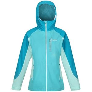 Regatta - "Highton Pro" Jacke Wasserfest für Damen RG6657 (40 DE) (Türkis/Blau)