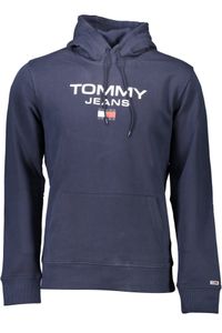 TOMMY HILFIGER JEANS Sweatshirt Herren Baumwolle Blau GR75951 - Größe: XL