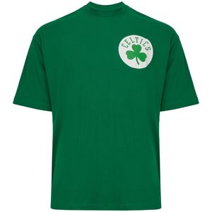 New Era Oversized T-Shirt NBA Backprint Boston Celtics green XXL