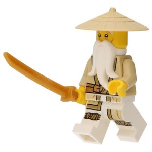 LEGO Ninjago: Sensei Wu mit goldenem Katana