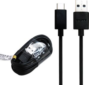 Originálny Sony UCB20 Type-C USB-C 3.1 Fast Charging Cable pre Xperia XZ XZ1 XA1 XZs Compact