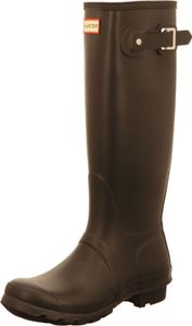 Hunter Women's Original Tall Wellington Boots Black Größe 43