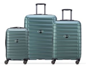 DELSEY PARIS Shadow 5.0 4 Double Rolls Trolley Set Green grün 75cm