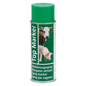 Kerbl Viehzeichenspray Top Marker(Markierungsspray, Spray zur Kennzeichung von Tieren) 200ml, grün - 20122