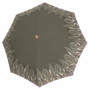 Doppler Nature Magic Automatik Regenschirm Nachhaltiger Schirm 7441363, Farbe:Intention Olive