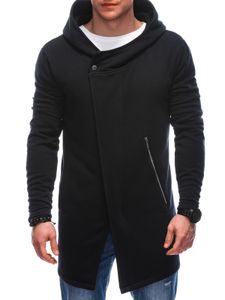 Ombre Clothing Herren-Kapuzenpullover mit Kapuze Danoto schwarz S
