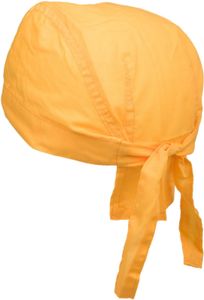 styleBREAKER Bandana Kopftuch, Zandana, Kopfbedeckung, Bikertuch 04023012, Farbe:Goldgelb