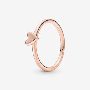 Pandora 180092C00 Dámský prsten Hands Free Heart 14k růžové zlato Velikost 58