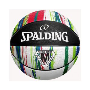 Spalding Marble Ball 84404Z, Basketballbälle, Unisex, Weiß, Größe: 7