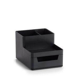 Schreibtischorganizer aus Kunststoff, 11,2 x 15,5 x 9,5 cm