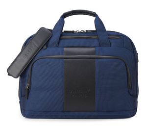 Delsey Wagram Satchel Blue Marine - Schwarz