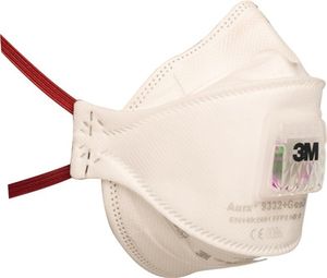3M Feinstaubmaske mit Ventil FFP3 Aura 9332+Gen3 10 St